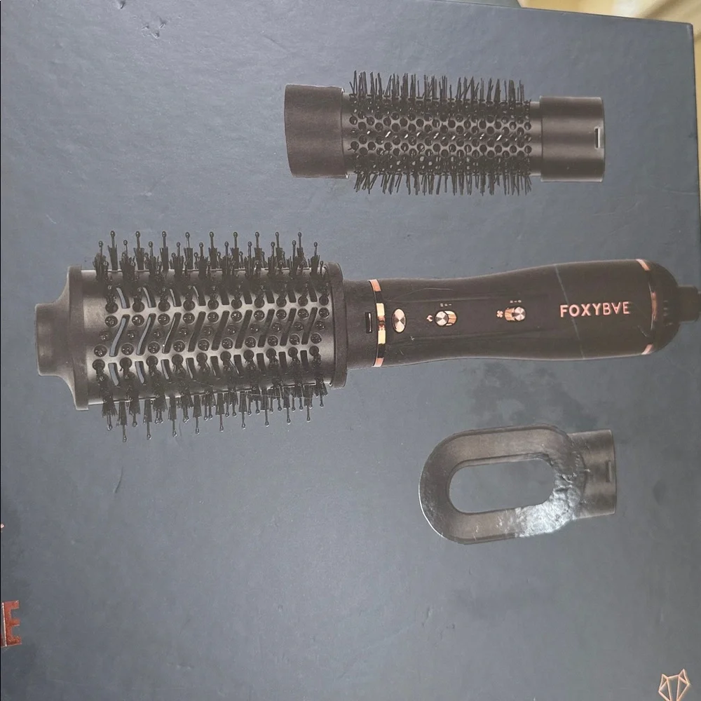 FoxyBae Blow Out Bae Rose Gold Hair Styling Set. Ceramic tourmaline.